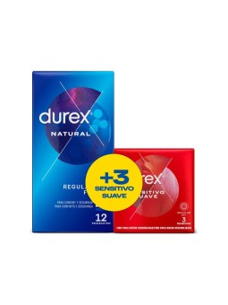 Pack Natural 12 units and Sensitive Soft 3 units