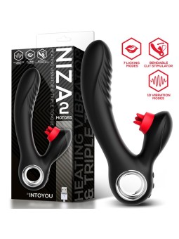 Niza Vibe with Heating and Clitoris Triple Tongue