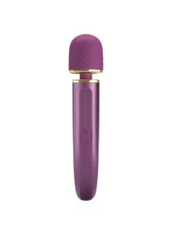 Vibrating Wand Silicona Purple