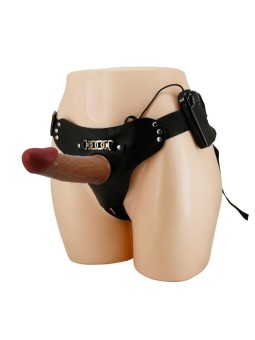 Strap-on with Holow Dildo, Vibration and Remote Control Starks