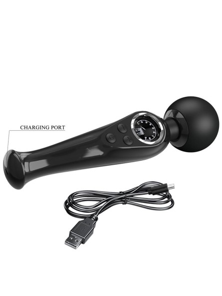 Stavros the Great Wand with Digital Screen Black