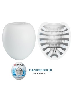 Masturbator Egg Pleasure Egg III White