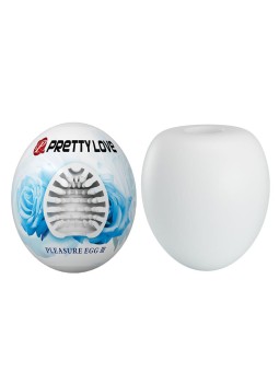 Masturbator Egg Pleasure Egg III White 2