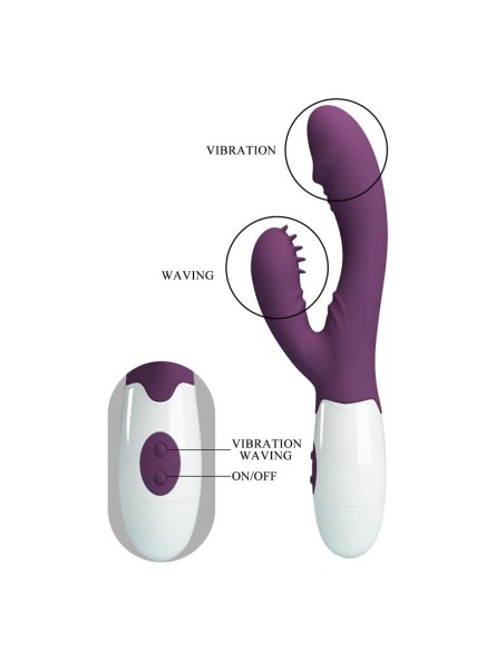Vibrator Andre 30 functions Purple
