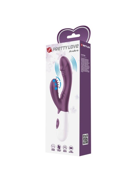 Vibrator Andre 30 functions Purple