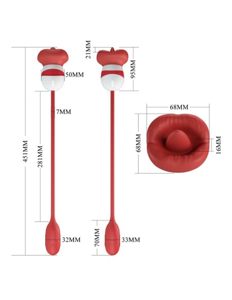 Aliyah Dual Ended Stimulator Silicone