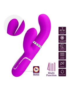 Mariana Vibrator 4 in 1 Silicone Fuchsia 2