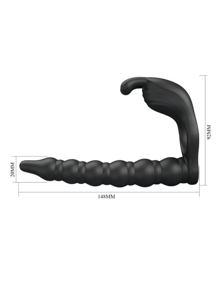 Blackney Cock Ring Vibrator Plug Silicone