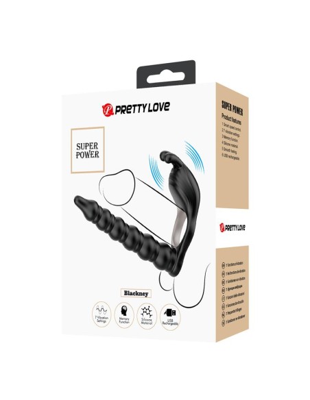 Blackney Cock Ring Vibrator Plug Silicone