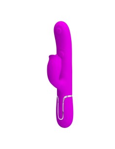 Gigi Vibrator Licking and Thumping Fuchsia 2