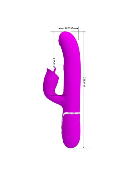 Gigi Vibrator Licking and Thumping Fuchsia