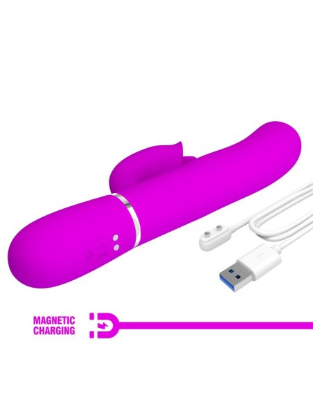 Gigi Vibrator Licking and Thumping Fuchsia