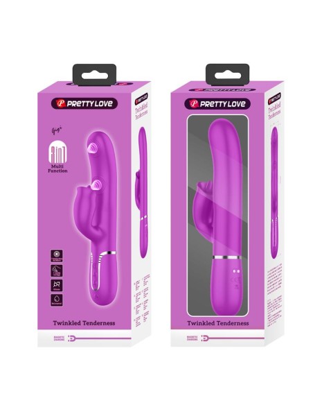Gigi Vibrator Licking and Thumping Fuchsia