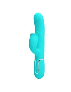 Gigi Vibrator Licking and Thumping Turquoise 2