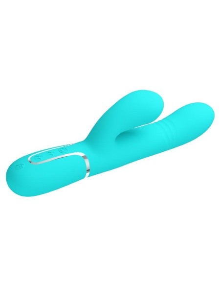 Mariana Vibrator 4 in 1 Silicone Turquoise