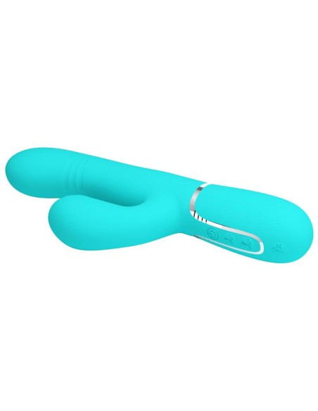 Mariana Vibrator 4 in 1 Silicone Turquoise
