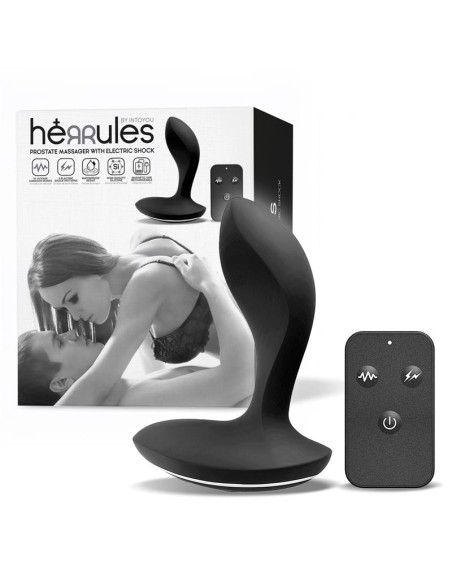 Prostate Massager with Electric Shock and Vibration and Remote Control