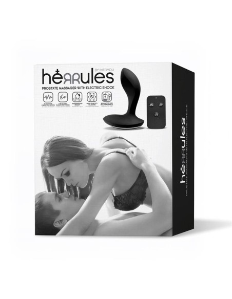 Prostate Massager with Electric Shock and Vibration and Remote Control