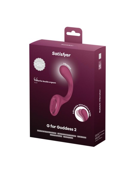 G for Goddess 2 Rabbit Vibrator Red