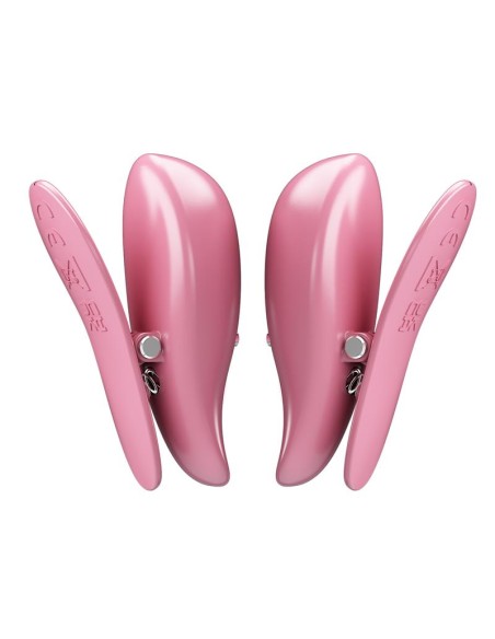 Cailey Nipple Clamps with Vibration and Remote