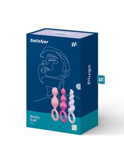 Pack 3 Plugs Silicone Colored 2