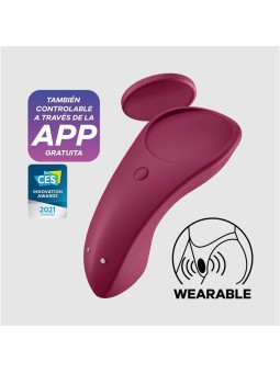 Sexy Secret Panty Vibrator Wine Red