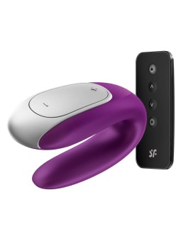 Double Fun Vibe for Couples with APP and Remote Control Violet 2