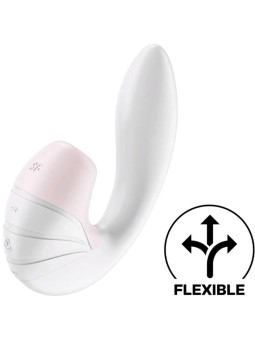 Supernova Clitoris Sucker and Vibe Super Flexible USB White