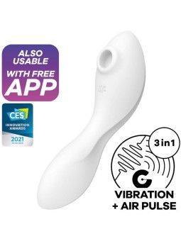 Curvy Trinity 5 with APP Satisfyer Connect White