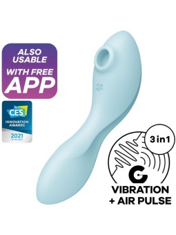 Curvy Trinity 5 with APP Satisfyer Connect Blue